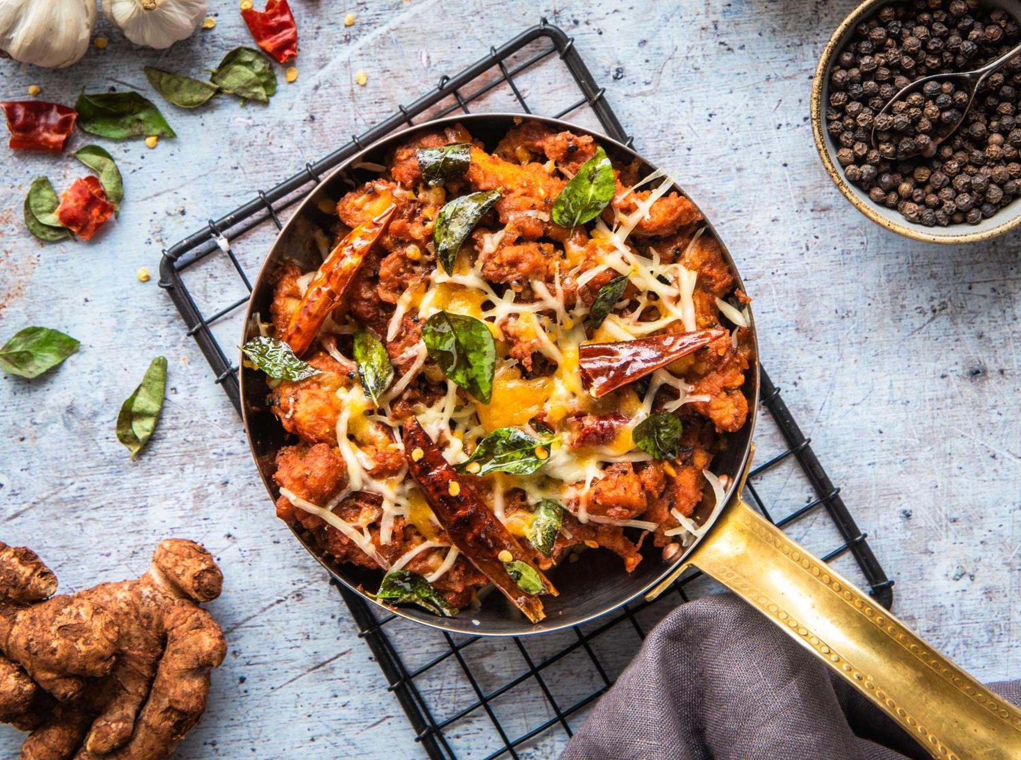 Hyatt Place Hyderabad Banjara Hills Luaran gambar A pan of paneer bhurji